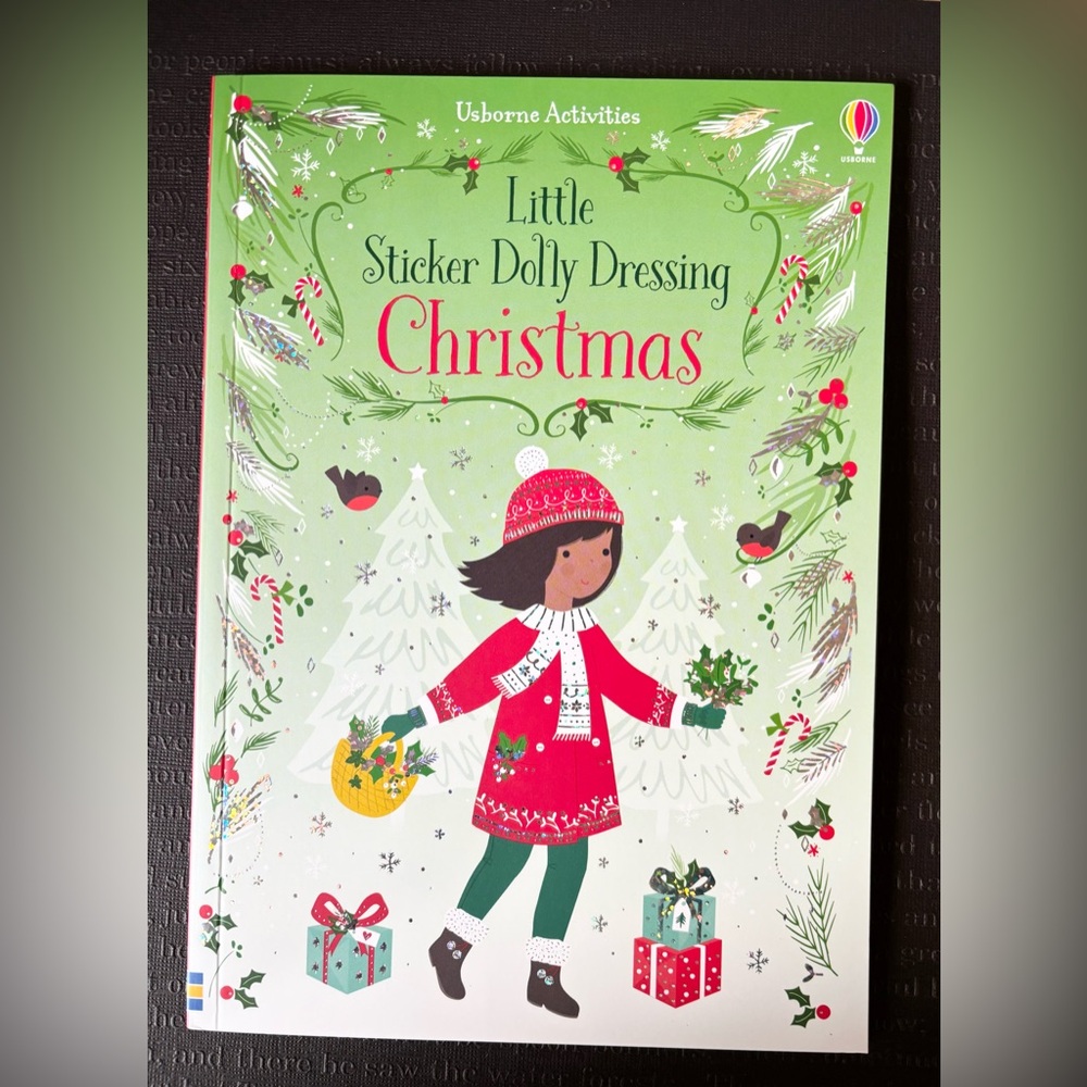 3 for $20 Usborne Little Sticker Dolly Dressing: Christmas - NEW